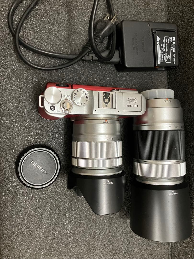 FUJIFILM X-A1 ミラーレス一眼 レンズ2本付き 富士フイルム