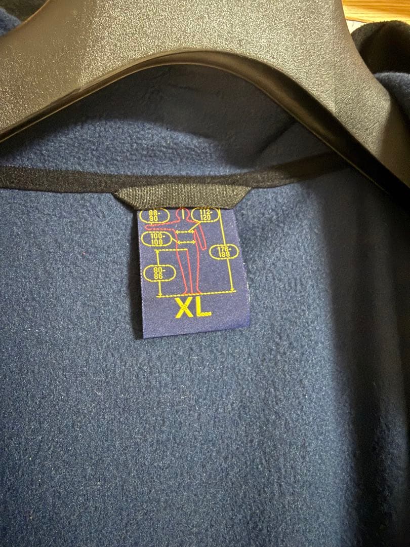 WAIPER.inc NAVY 3WAY WATERPROOF パーカーXL