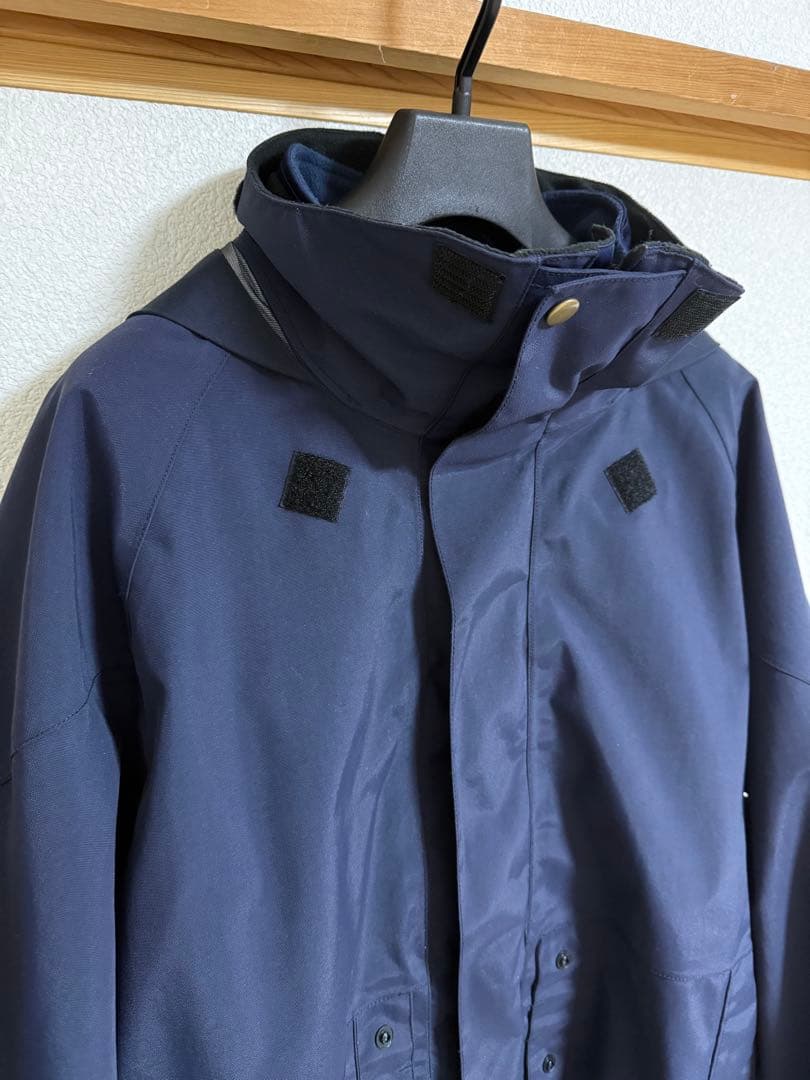 WAIPER.inc NAVY 3WAY WATERPROOF パーカーXL