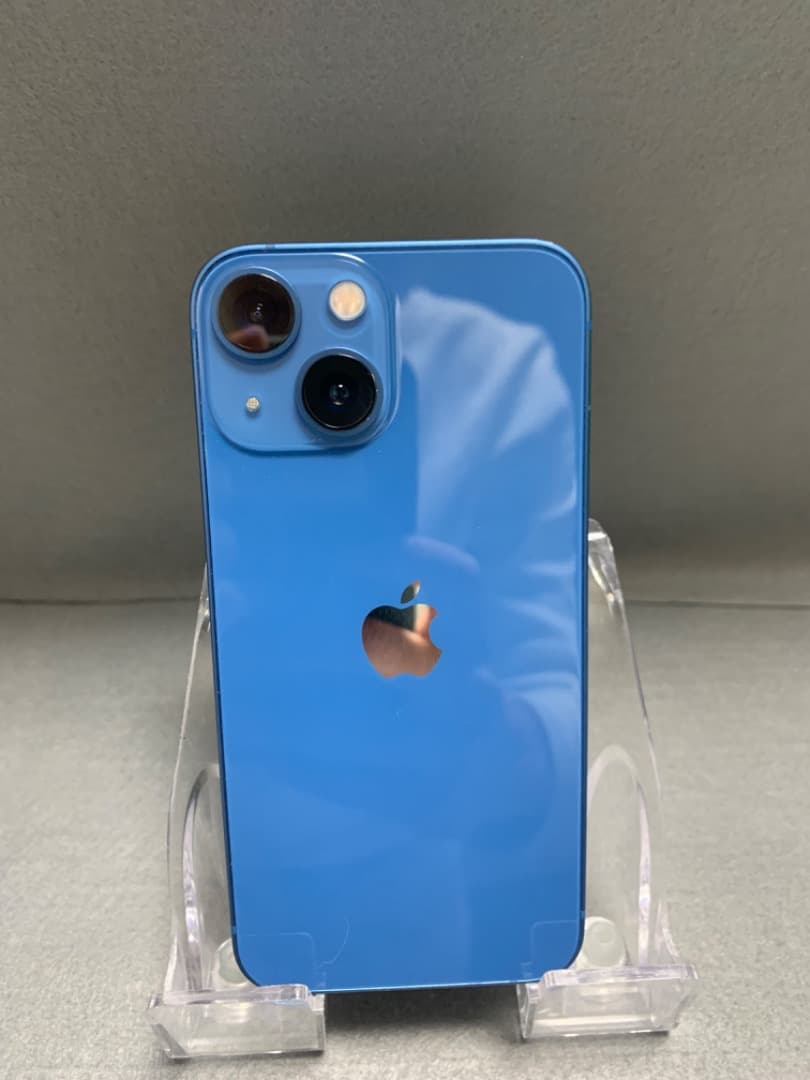 美品 国内版 SIMフリー iPhone13 mini 512GB ブルー色