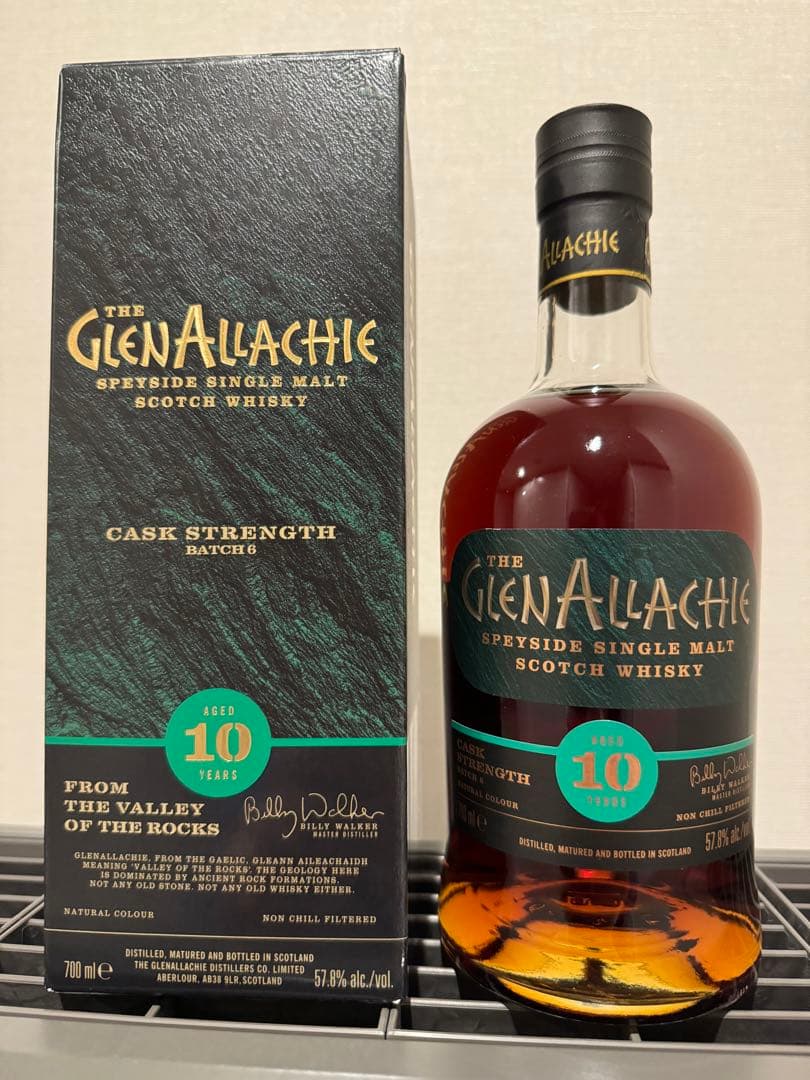 希少品　グレンアラヒー10年　カスクストレングス　バッチ5-9 5点セット