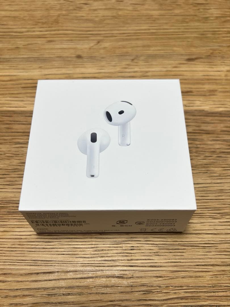 アップル Apple AirPods 4 アクティブノイズキャンセリング