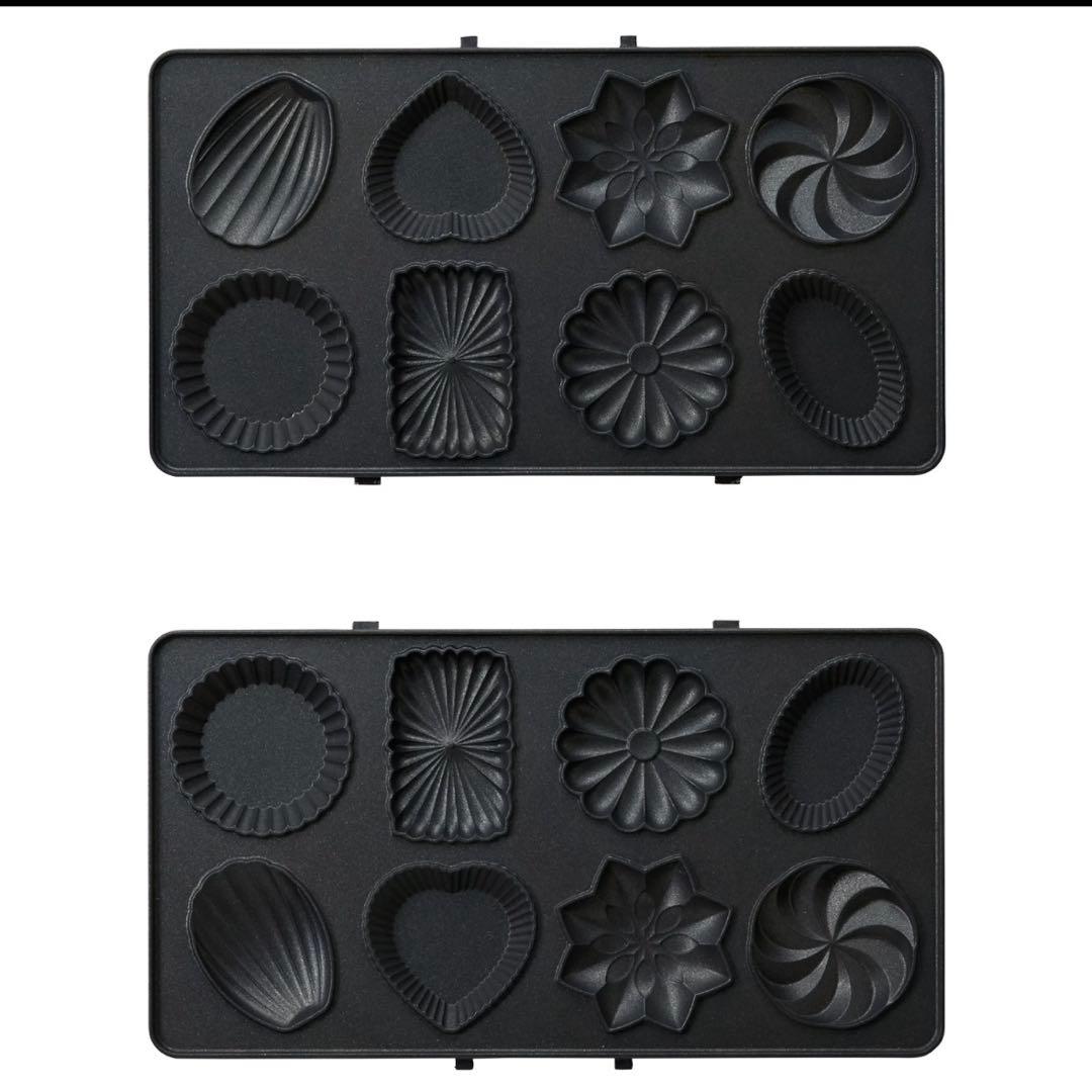 【新品・未使用】BRUNO ダブル ホットサンドメーカー 、プチガトープレート