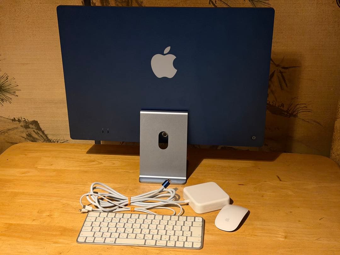 iMac M1 24インチ Blue(画面フィルム付き)