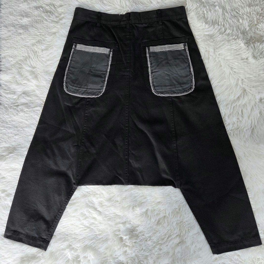 COMME des GARCONS　サルエルパンツ　ブラック　未使用級