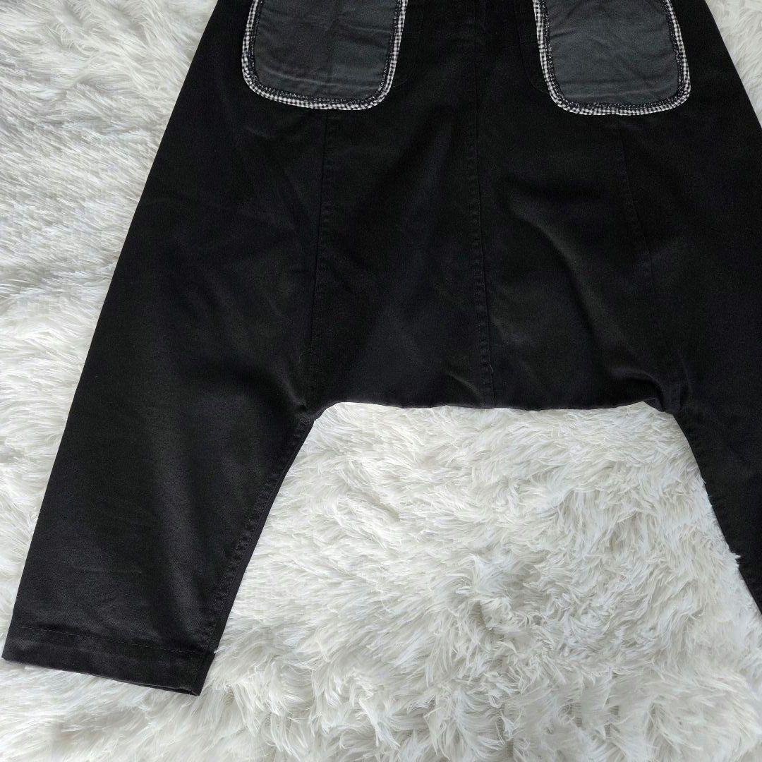 COMME des GARCONS　サルエルパンツ　ブラック　未使用級