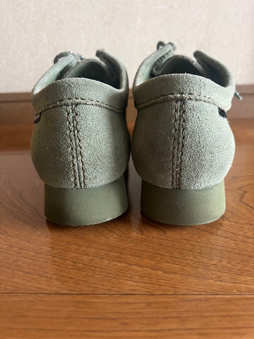 靴 Clarks Wallabee GTX Loden Green