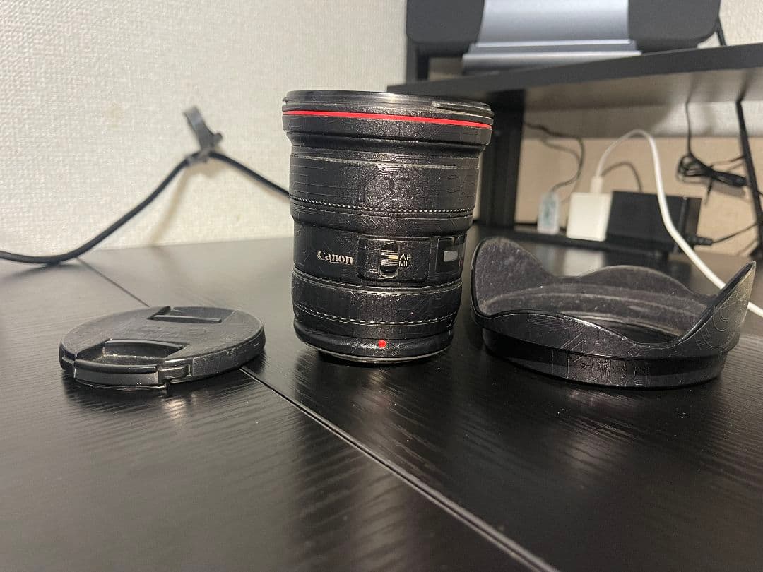 Canon キャノン EF 17-40mm F4L USM フード付き