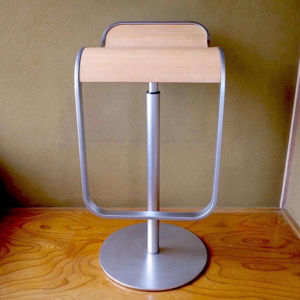 カウンターチェア Lapalma ADAL LEM オーク メタル 回転椅子