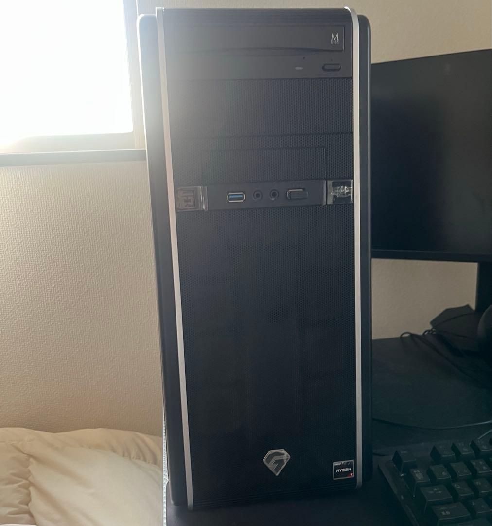 pc　ゲーミングPC 定価23万　G GEAR GA 7A G214