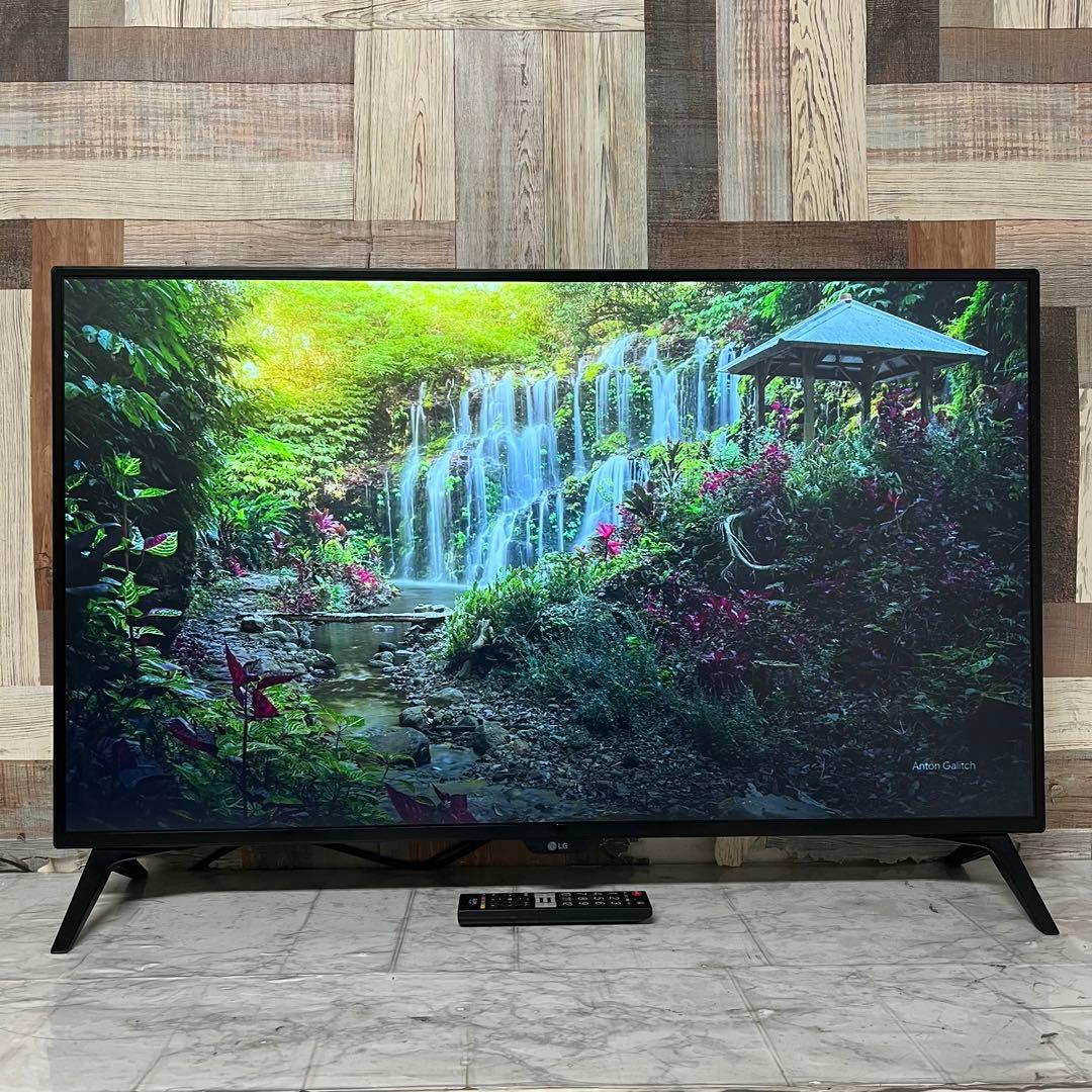 即日受渡❣️全国送料込3年前購入LG 43型4画面表示4K液晶モニターゲームモード