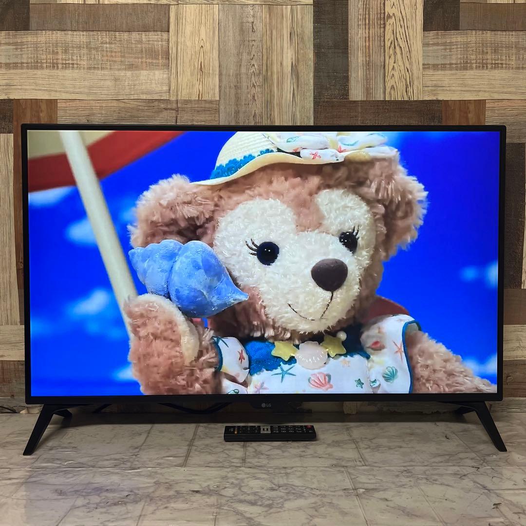 即日受渡❣️全国送料込3年前購入LG 43型4画面表示4K液晶モニターゲームモード