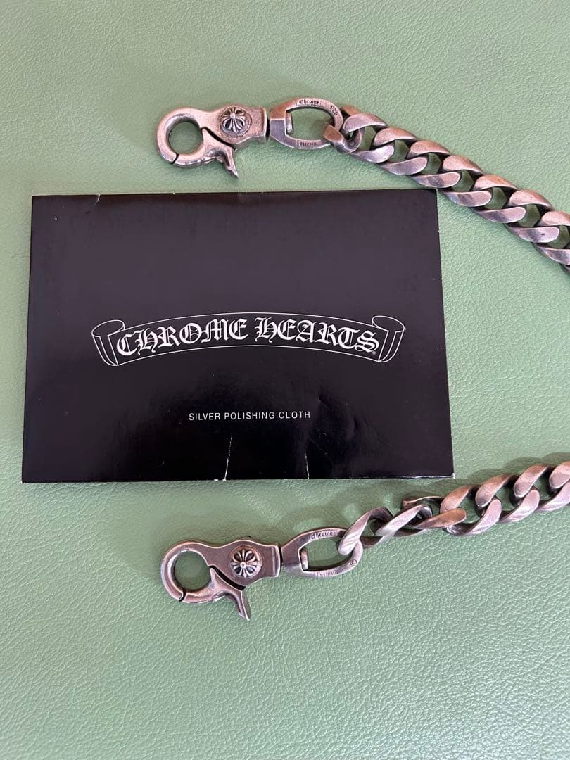 D*K様 クロムハーツ　wクリップ　クラシックショートウォレットチェーン