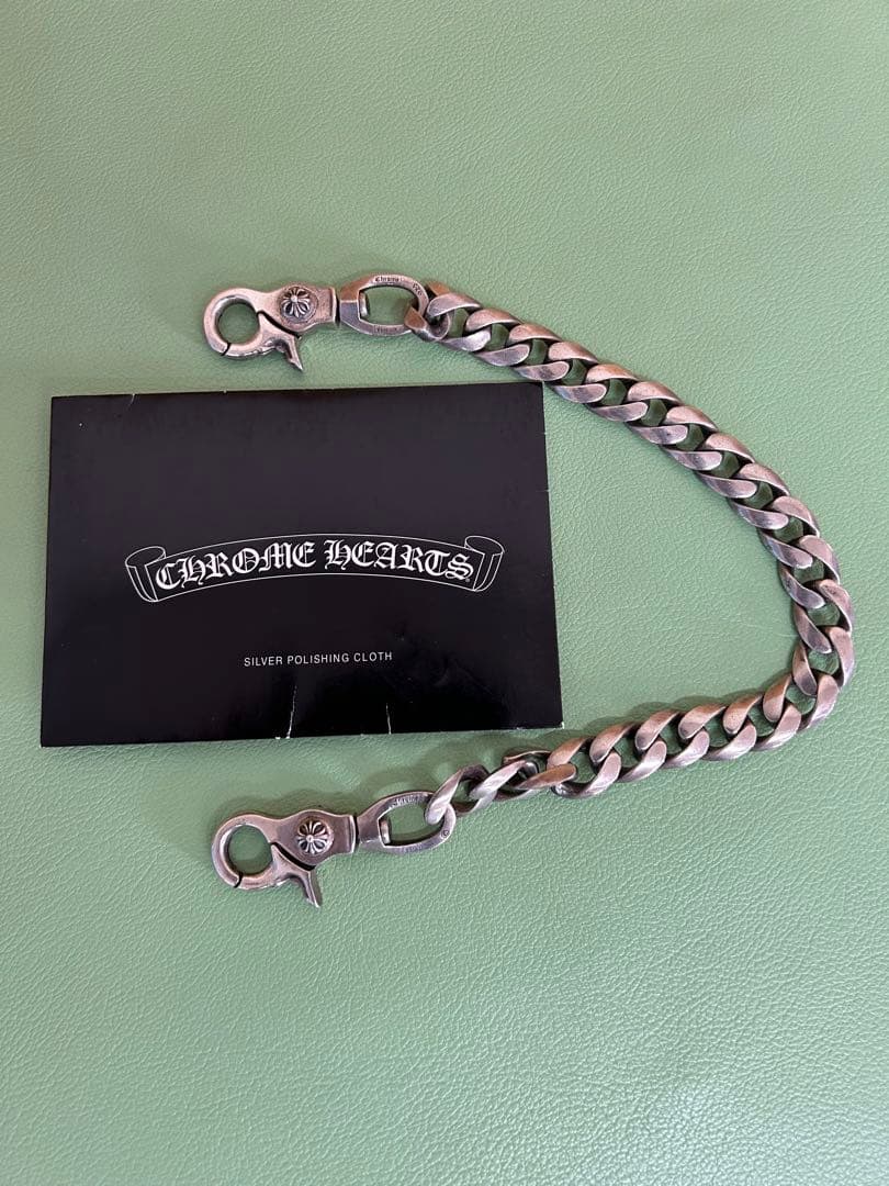D*K様 クロムハーツ　wクリップ　クラシックショートウォレットチェーン