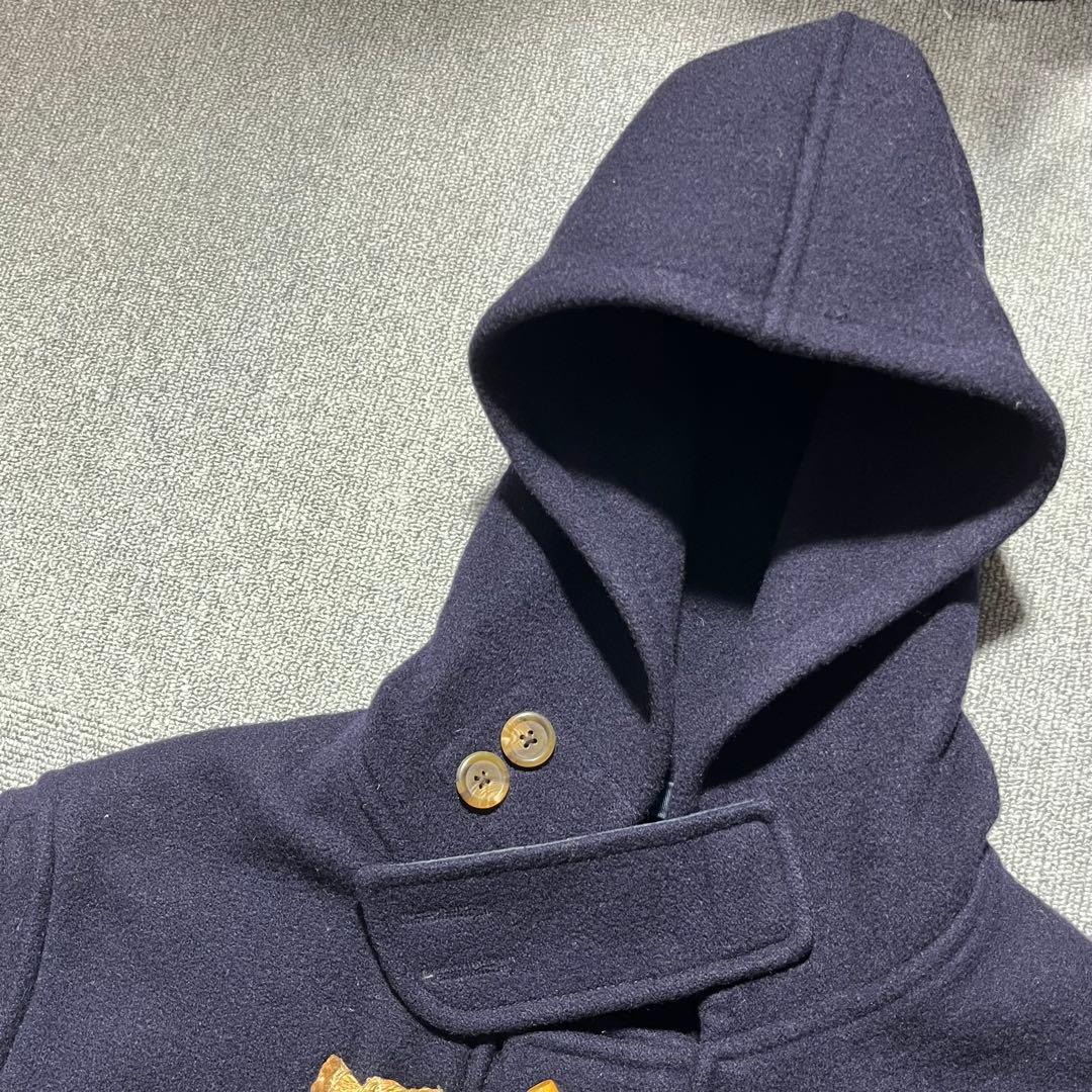 90s USA製 ヴィンテージ ラルフローレン ダッフル ウール コート 古着