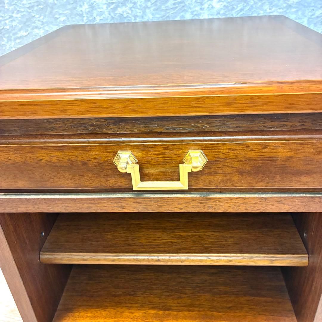 maruni マルニ 地中海 ナイトテーブル サイドテーブル 家具コンセント付