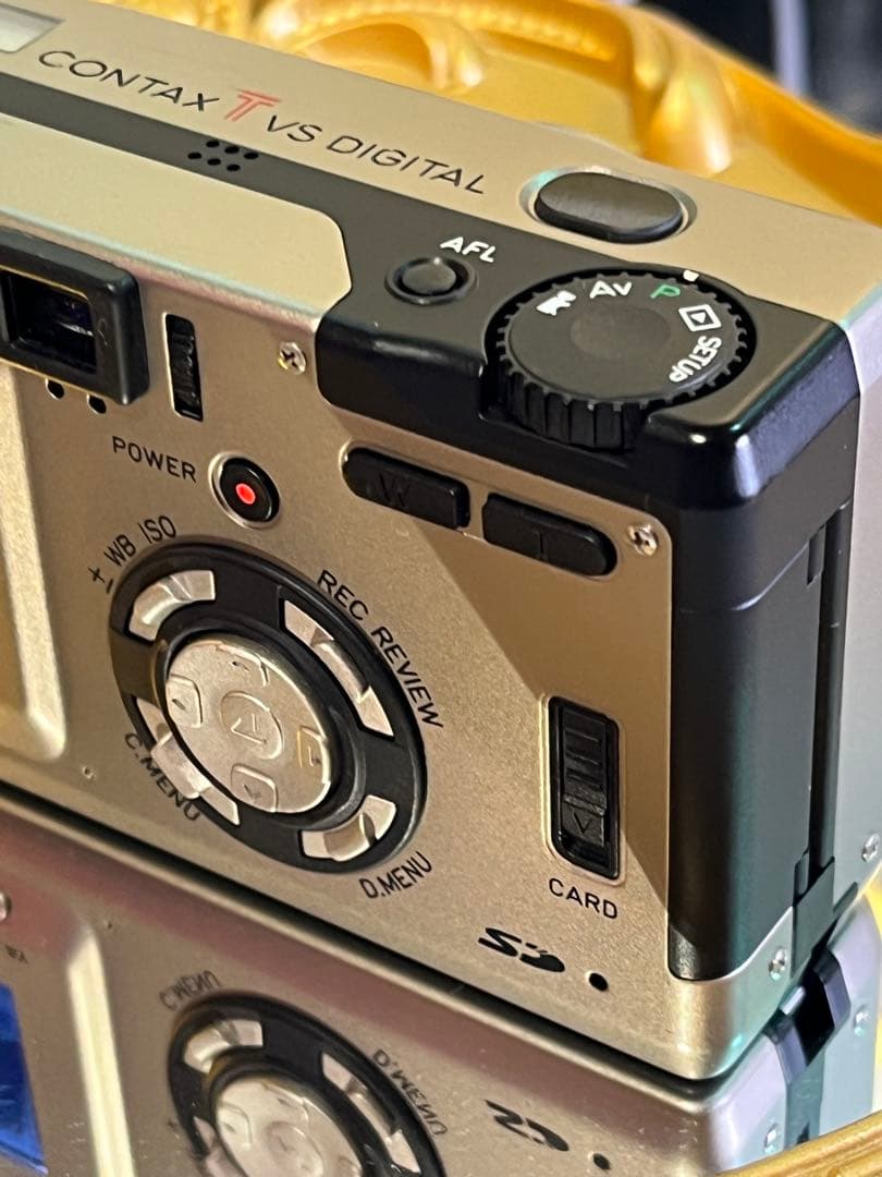 CONTAX TVS Digital チタン Zeiss T＊ 美品