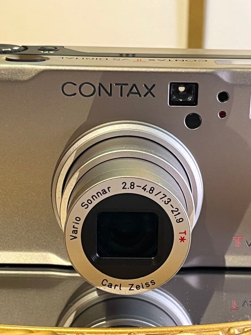 CONTAX TVS Digital チタン Zeiss T＊ 美品