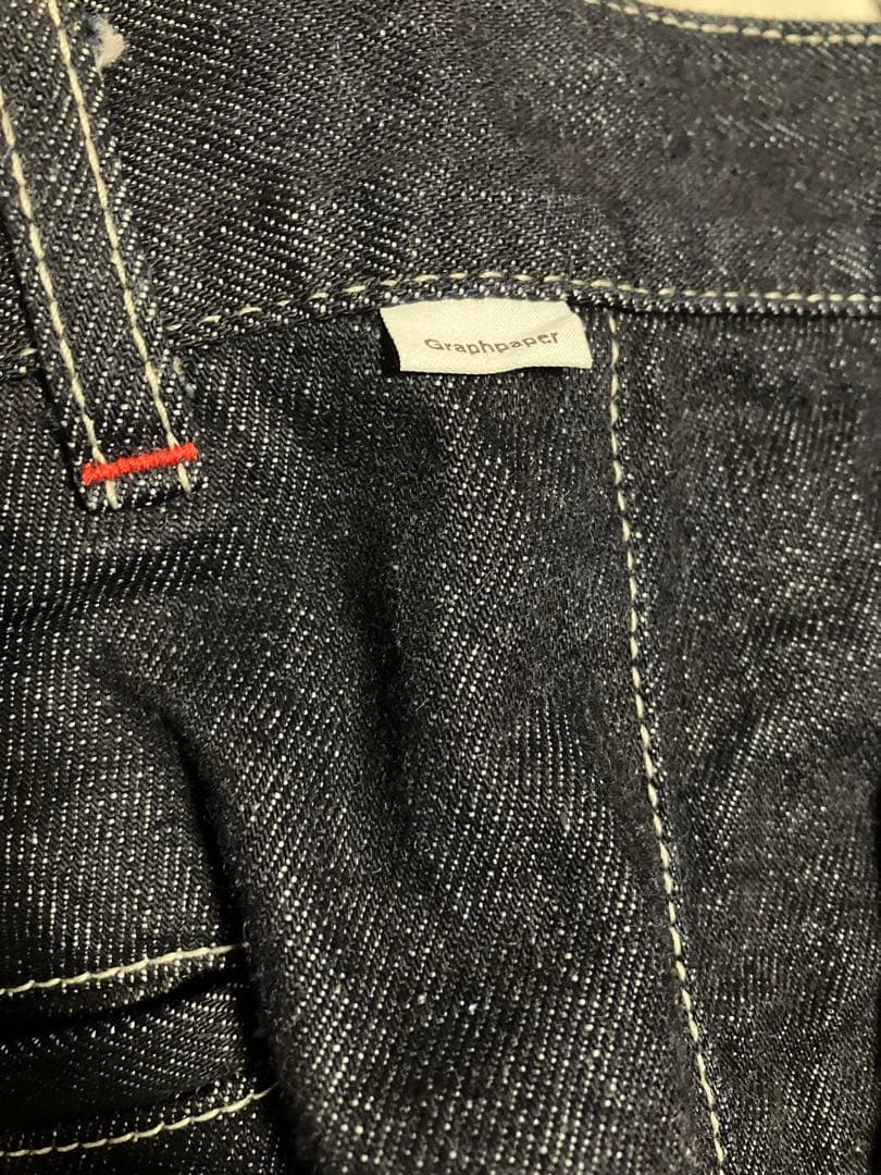 パンツ Selvage Denim Two Tuck Pants Graphpaper