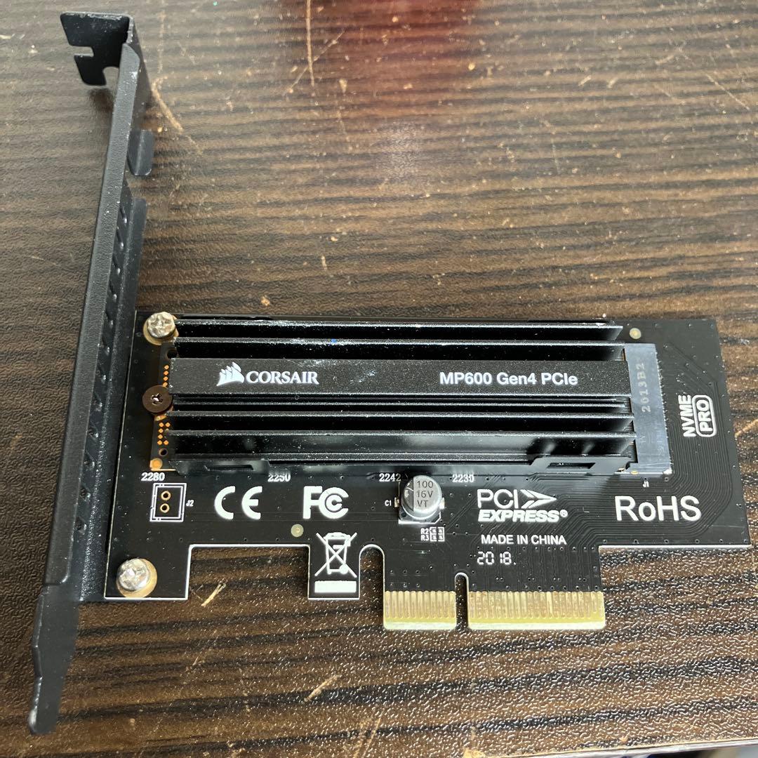 内蔵型SSD CORSAIR MP600 Gen4 PCle 1TB SSD