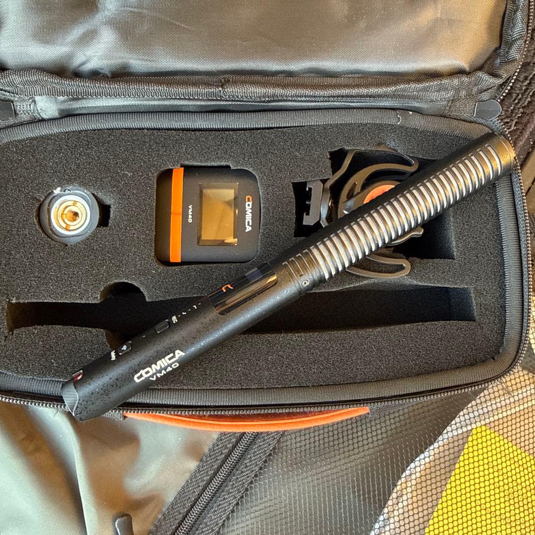 Comica VM40 ショットガンマイク ワイヤレスマイク