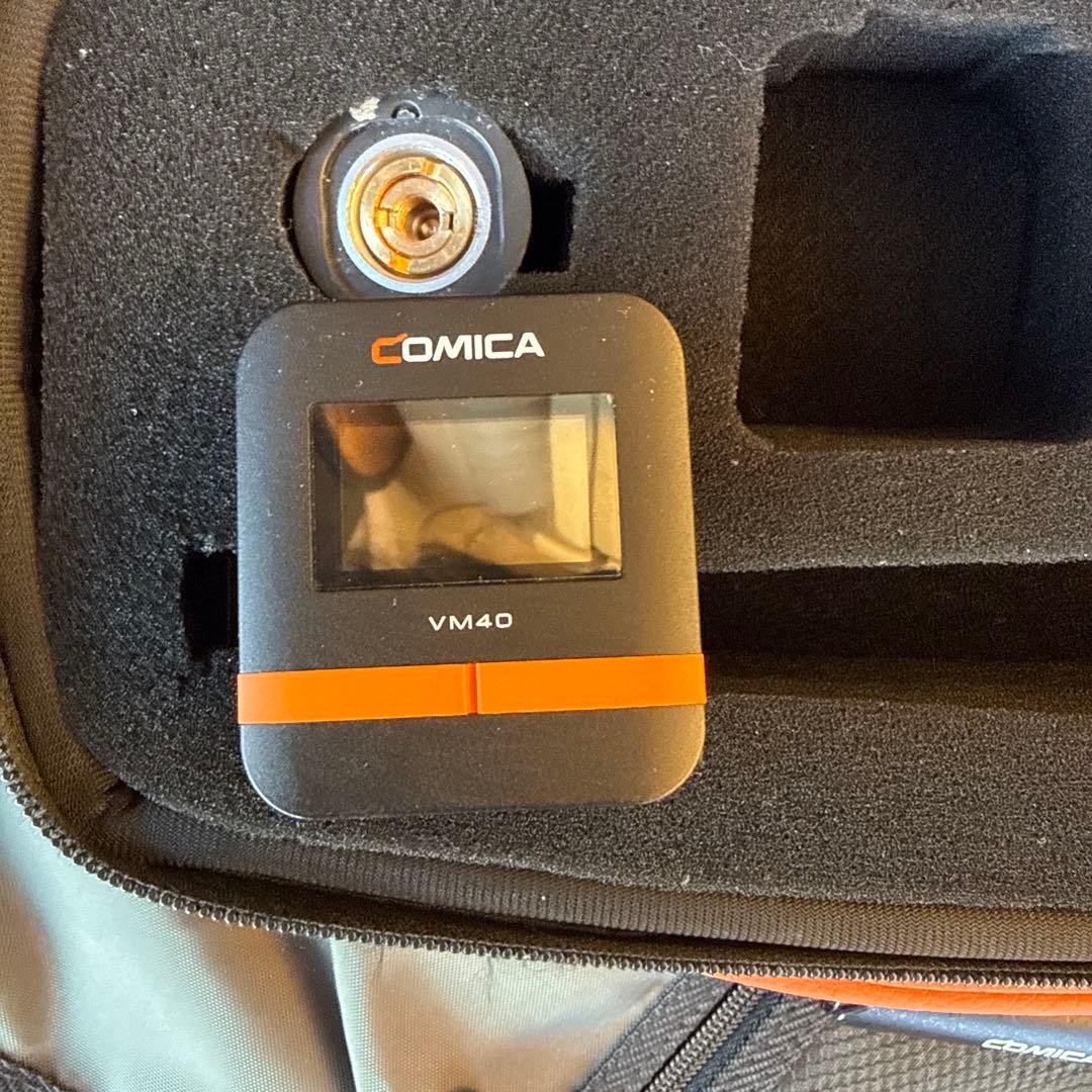 Comica VM40 ショットガンマイク ワイヤレスマイク