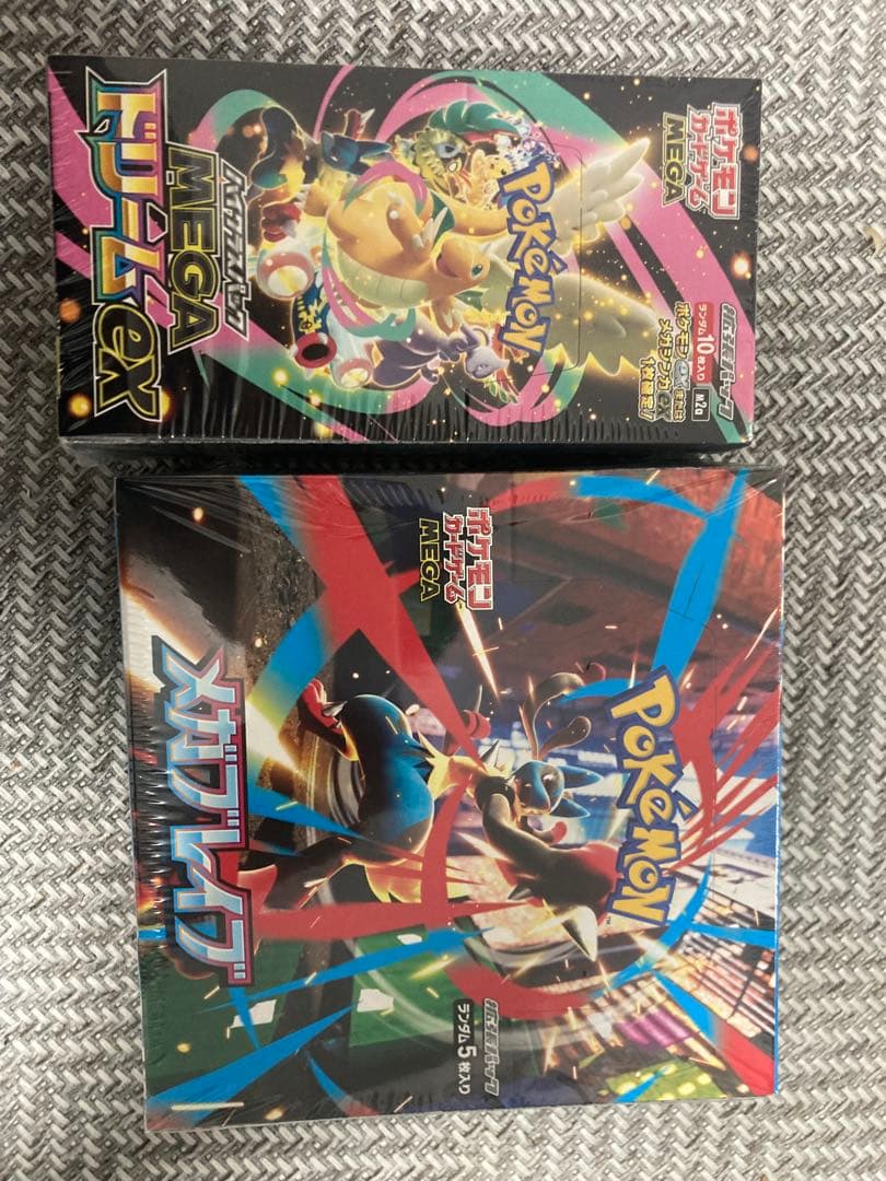 MEGAドリームEX BOX+1boxメガブレイブシュリンク付き未開封