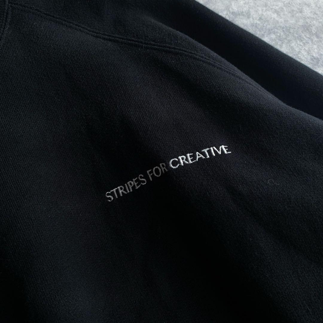 SFC STRIPES FOR CREATIVE スウェットBLACK L