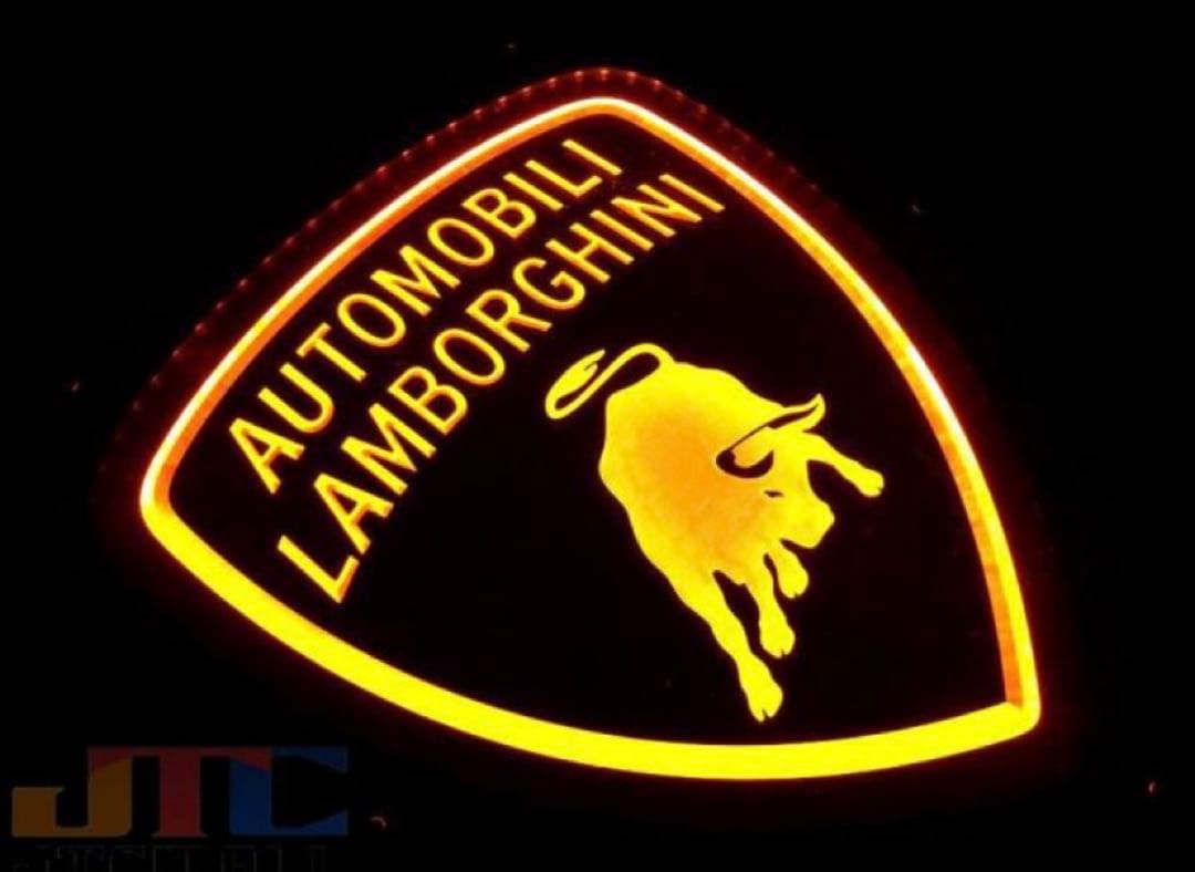 最終値下げ‼️LAMBORGHINI ランボルギーニ LED3Dネオン看板 ‼️