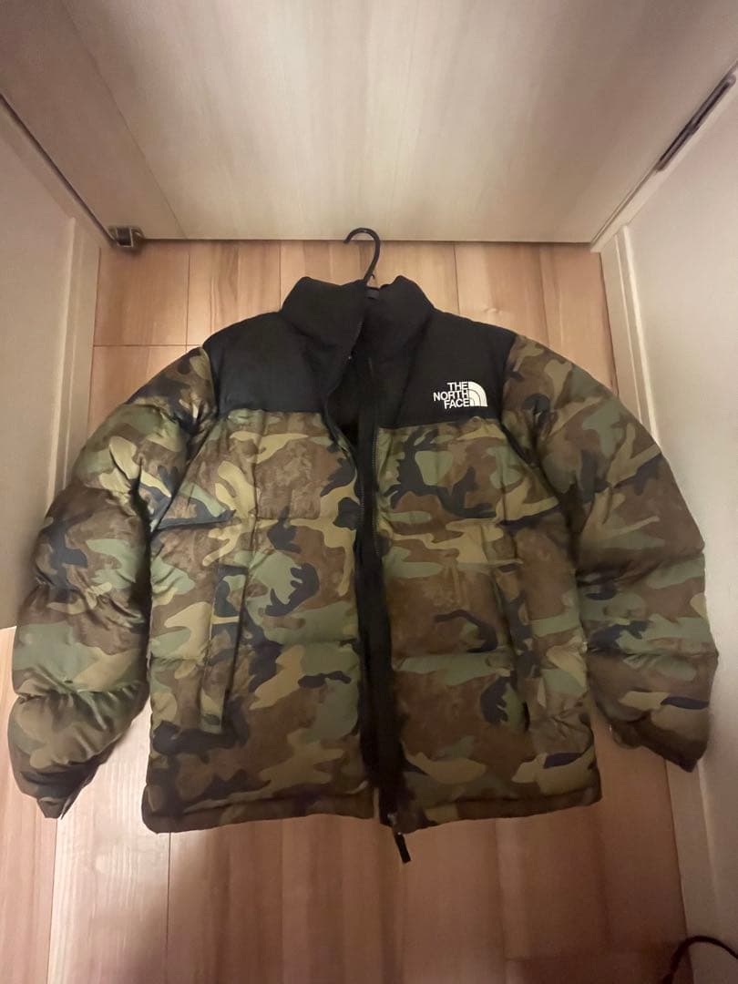 希少THE NORTH FACE 迷彩ヌプシジャケット
