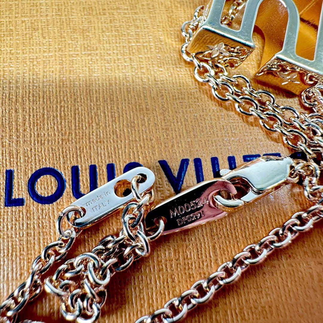 ☘️ 美品 希少 ルイヴィトン ネックレス パリ ローズゴールド 凱旋門 ☘️