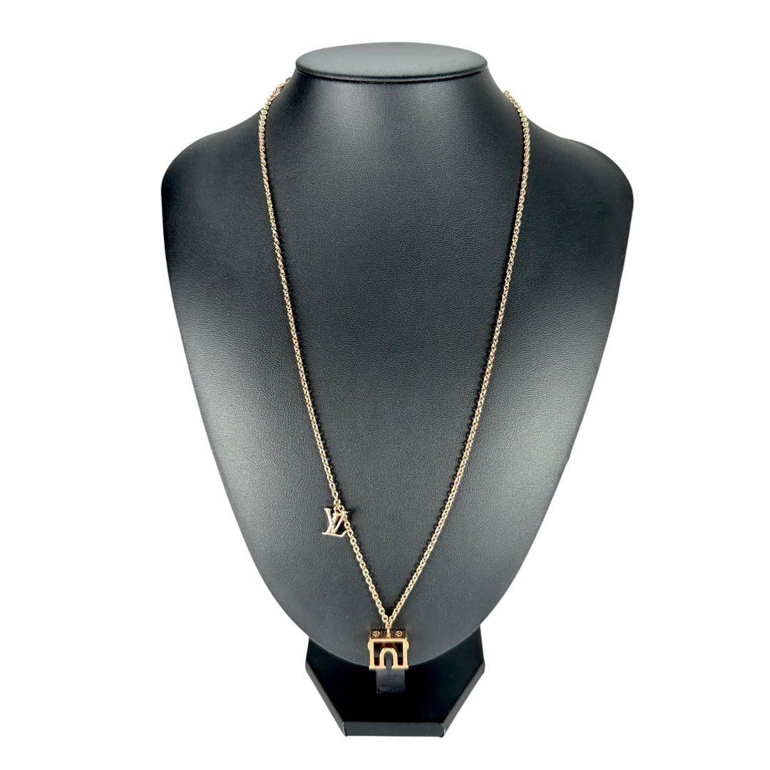 ☘️ 美品 希少 ルイヴィトン ネックレス パリ ローズゴールド 凱旋門 ☘️