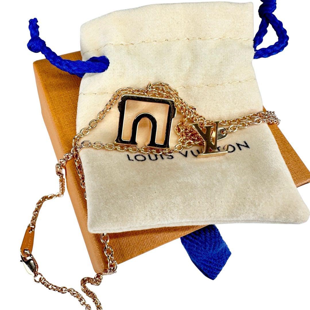 ☘️ 美品 希少 ルイヴィトン ネックレス パリ ローズゴールド 凱旋門 ☘️