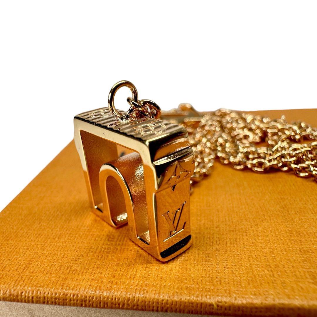 ☘️ 美品 希少 ルイヴィトン ネックレス パリ ローズゴールド 凱旋門 ☘️