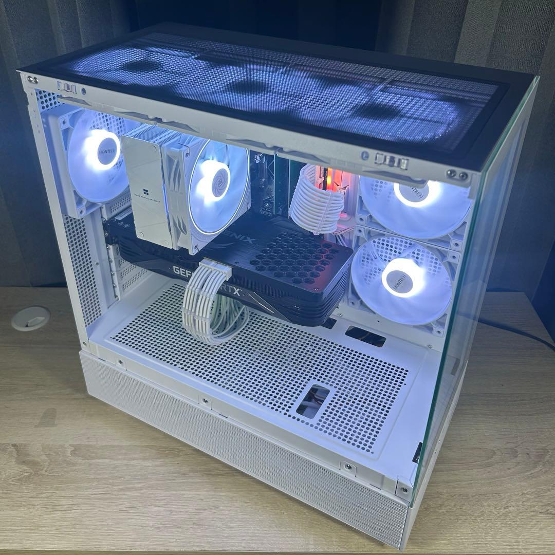 超高性能 白 ゲーミングPC RTX3070 Windows11 ワイルズ快適