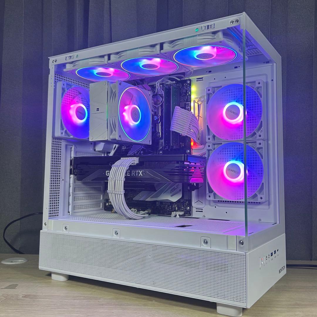 超高性能 白 ゲーミングPC RTX3070 Windows11 ワイルズ快適