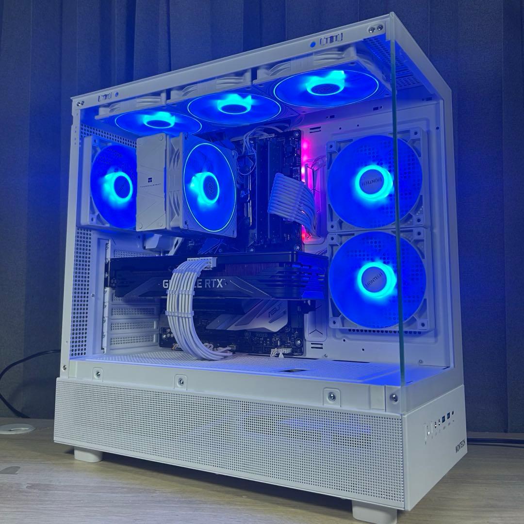 超高性能 白 ゲーミングPC RTX3070 Windows11 ワイルズ快適