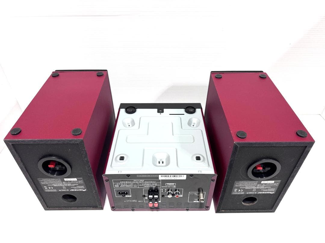 YAMA Pioneer X-CM32BT-R ミニコンポ