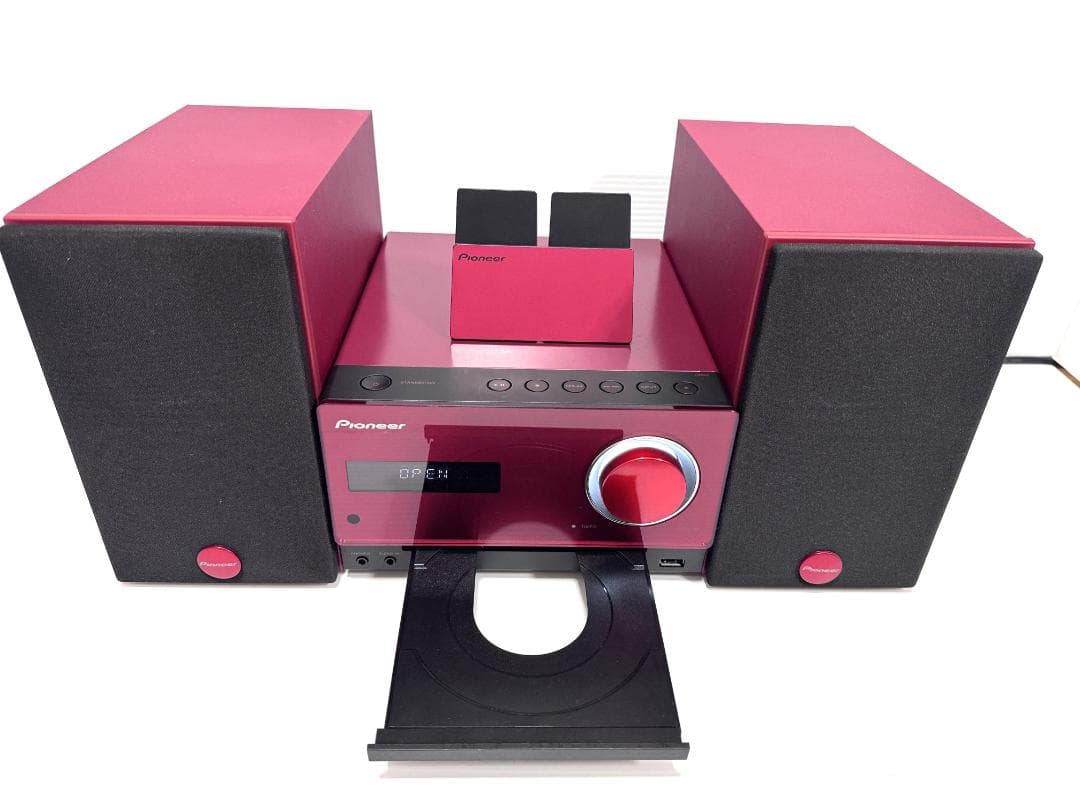 YAMA Pioneer X-CM32BT-R ミニコンポ