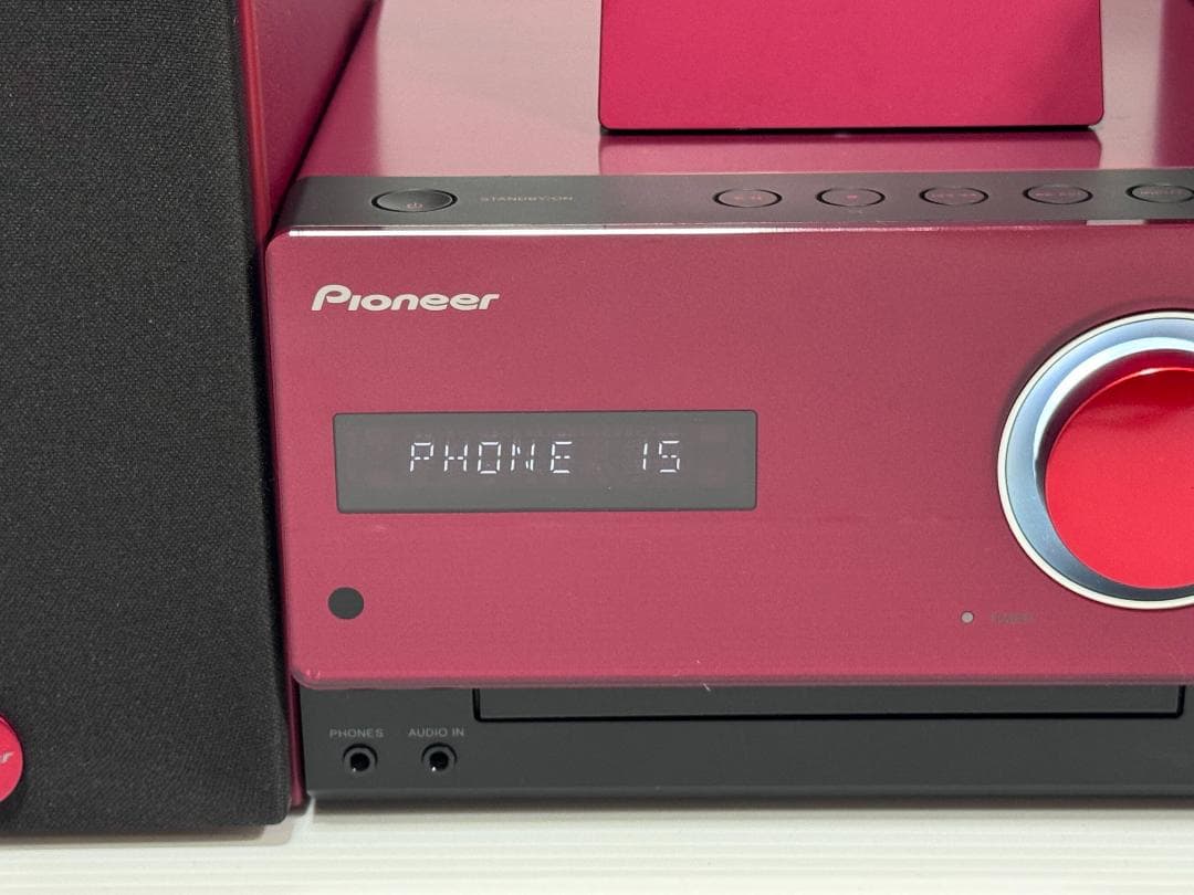 YAMA Pioneer X-CM32BT-R ミニコンポ