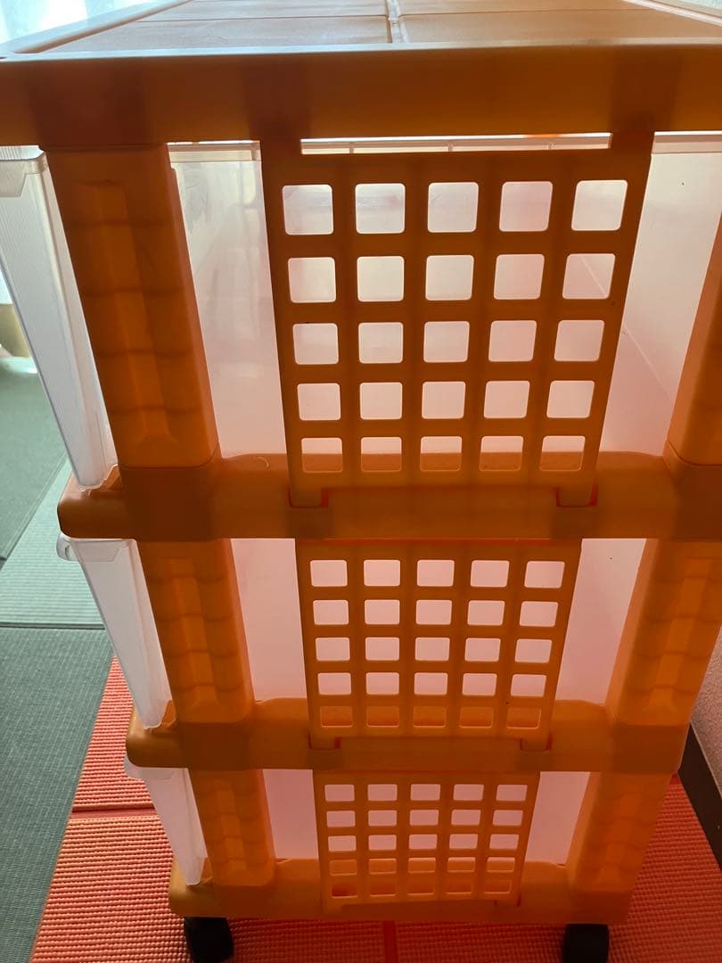 ハローキティ 収納ケース3段