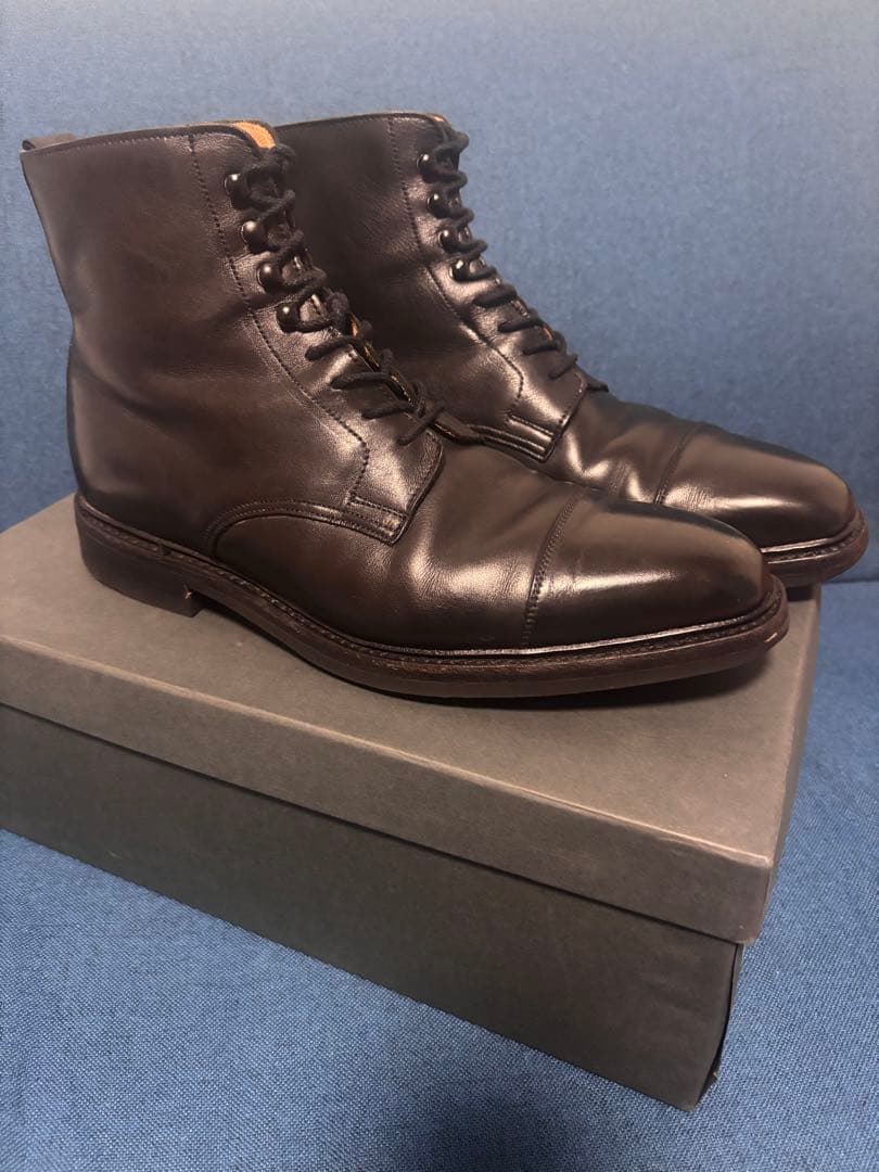 クロケット&ジョーンズ　ノースコート　サイズ7E 25.5cm ブーツ　黒