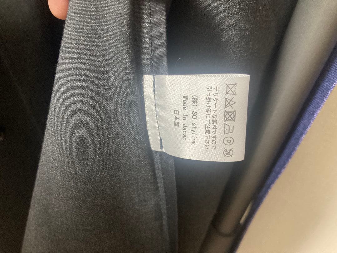 【maaz11421】So ダブルジャケット　グレー