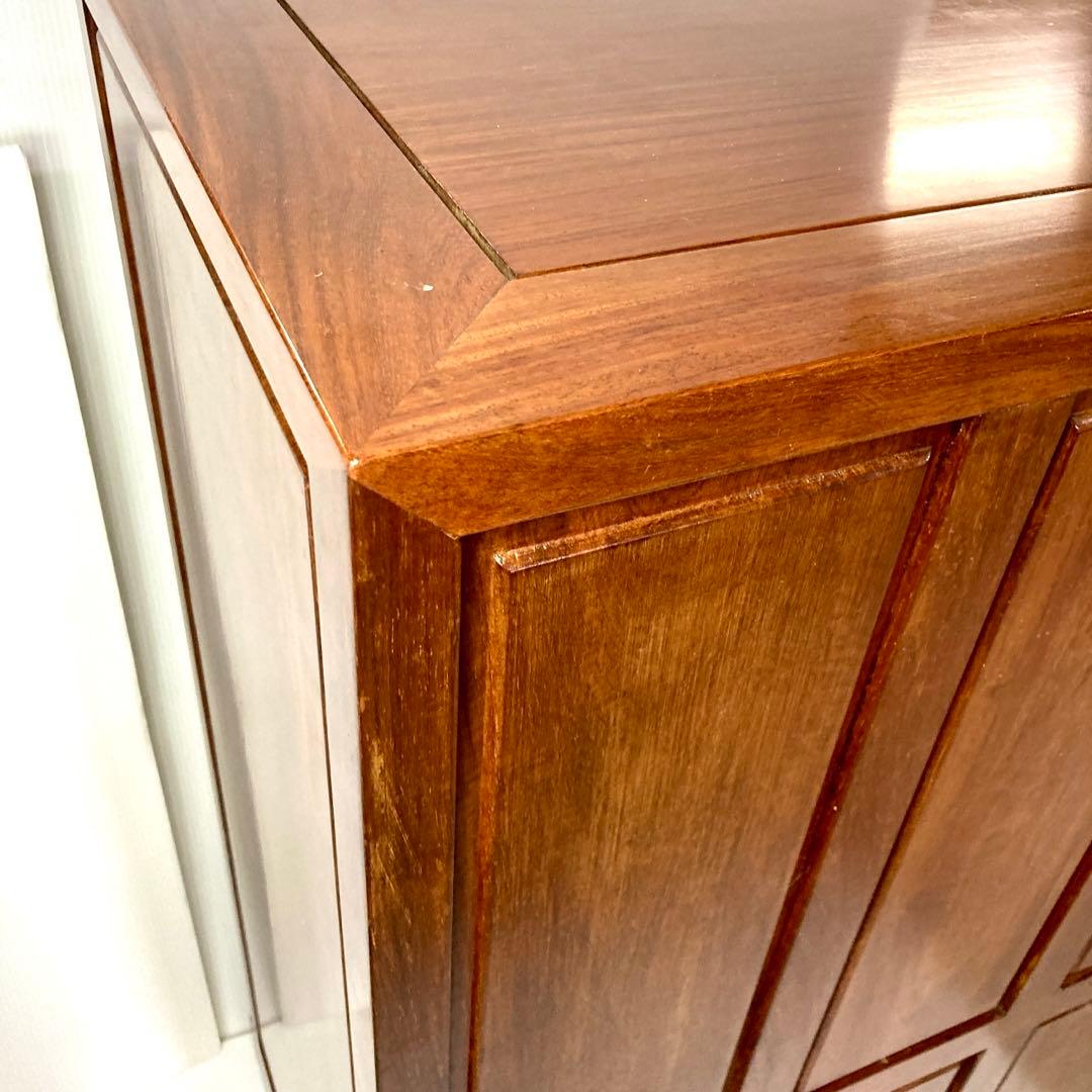 【美品】無垢材 タンス 箪笥 木製6段 引き出し 収納