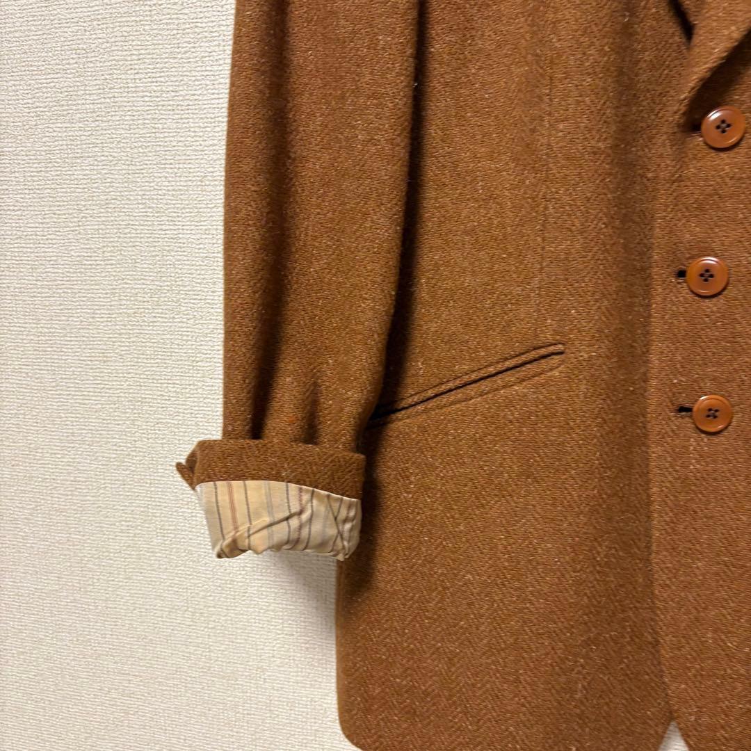 あ*こ様 ラルフローレン　ブラウン テーラードジャケット ウール混合