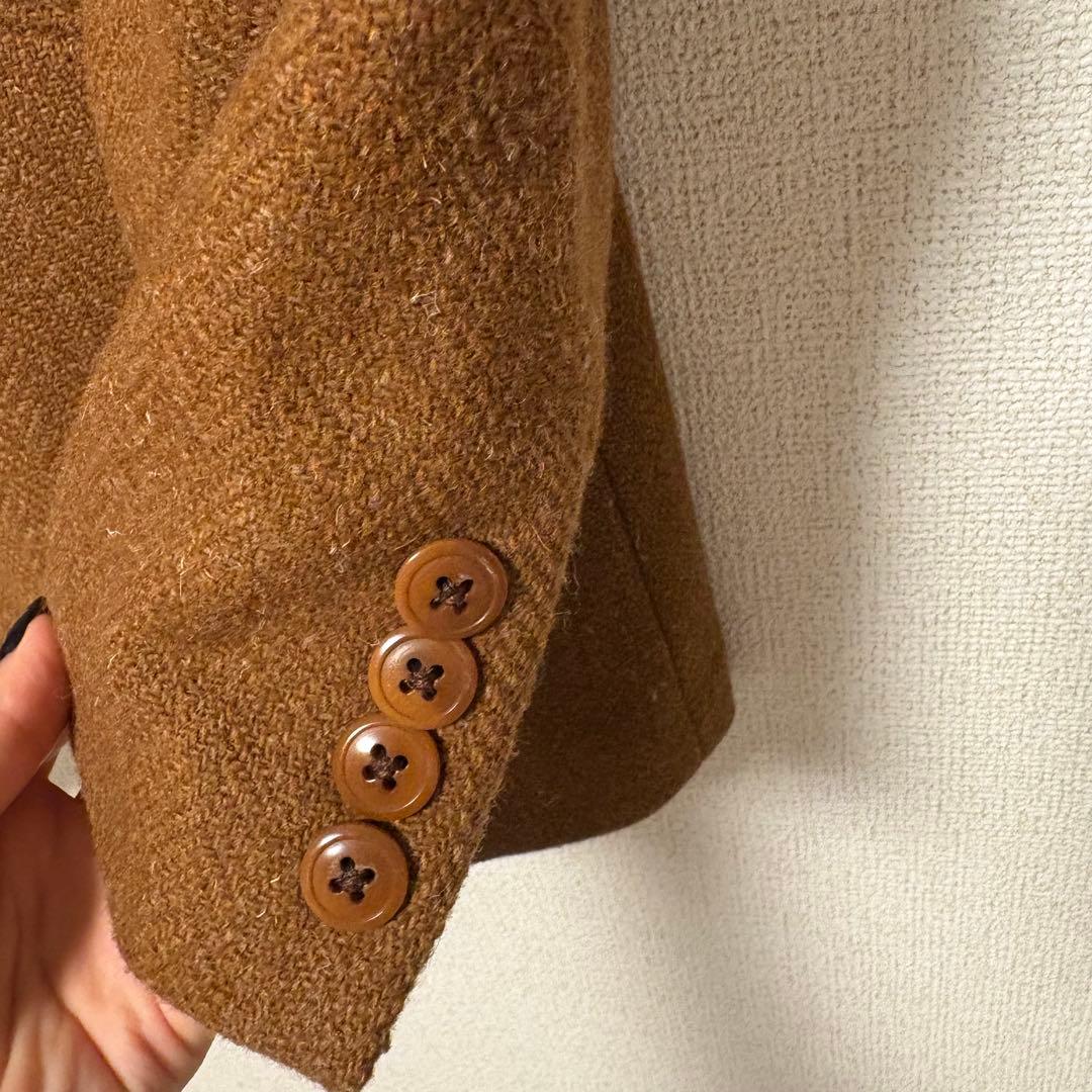 あ*こ様 ラルフローレン　ブラウン テーラードジャケット ウール混合