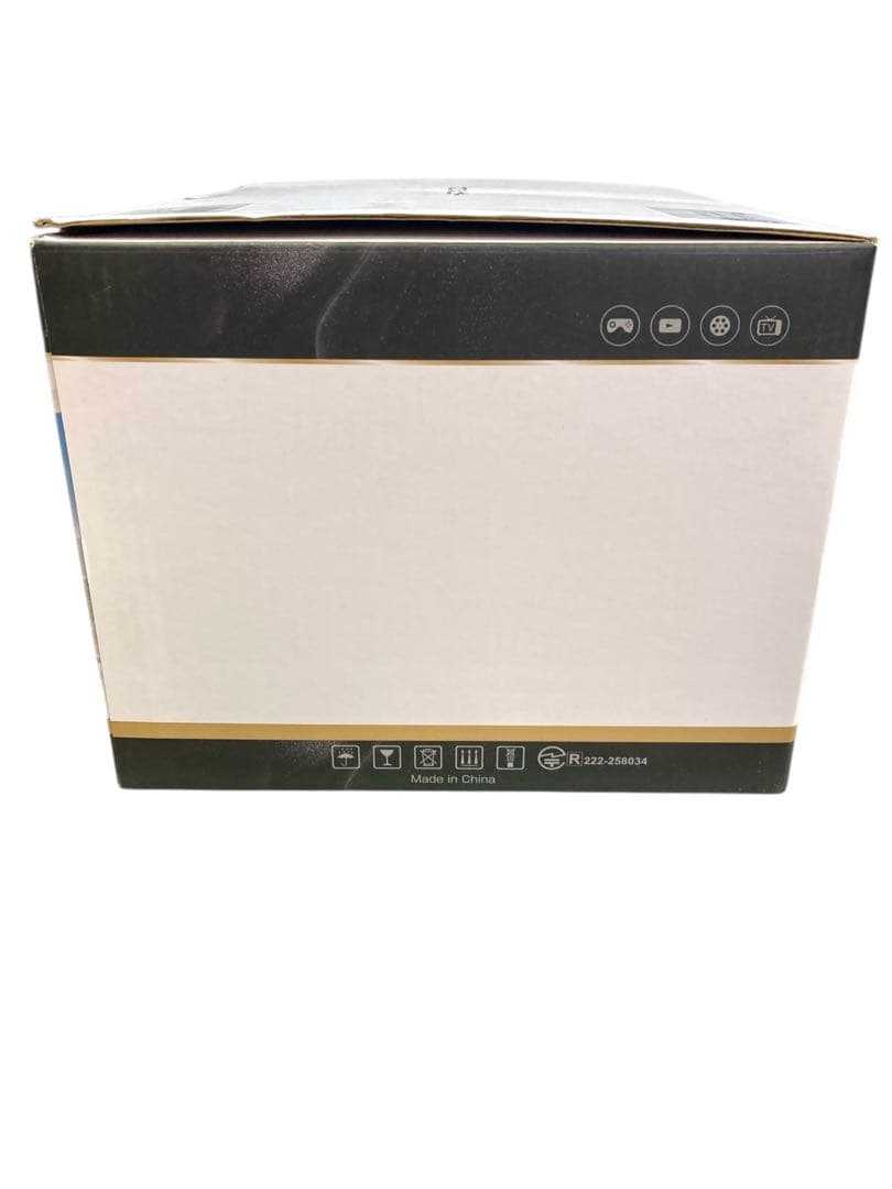 【開封済・未使用】‎Philoent　プロジェクター　家庭用　小型　取り外し可能