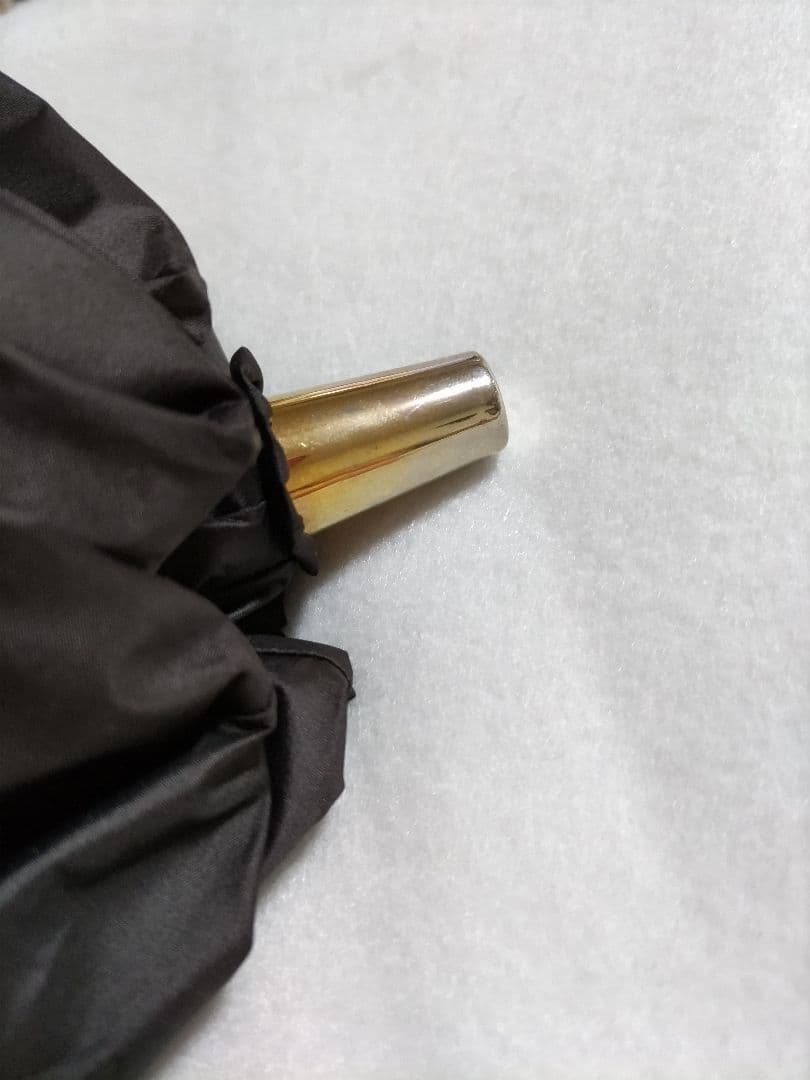 アシーナニューヨーク　日傘　　晴雨兼用　ボーダー　黒　傘