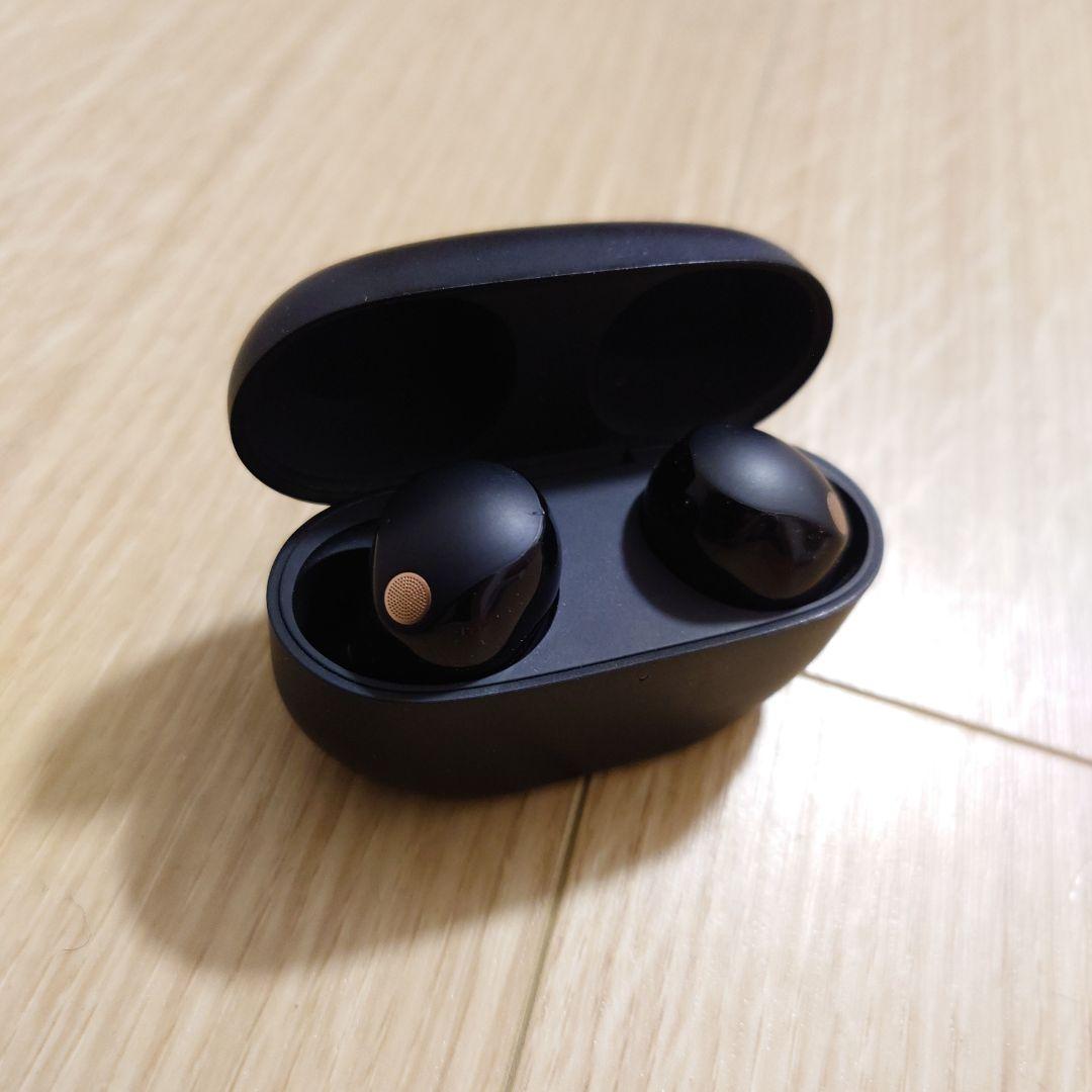 【カンタ】ソニー WF-1000XM5 ブラック ワイヤレスイヤホン