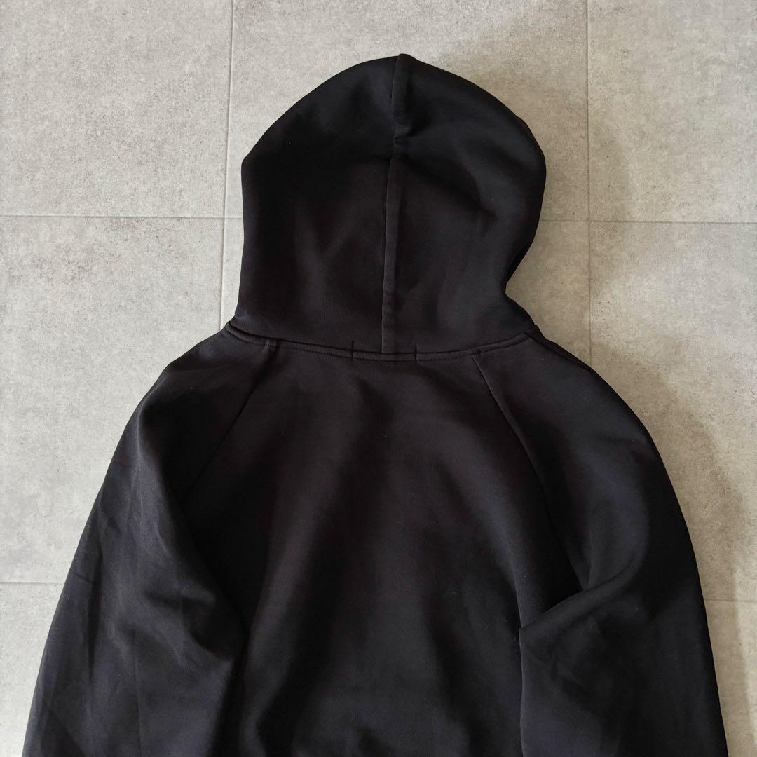 美品✨️インゲボルグ カメリア柄 キルティング切替ラグランパーカー 3 ブラック